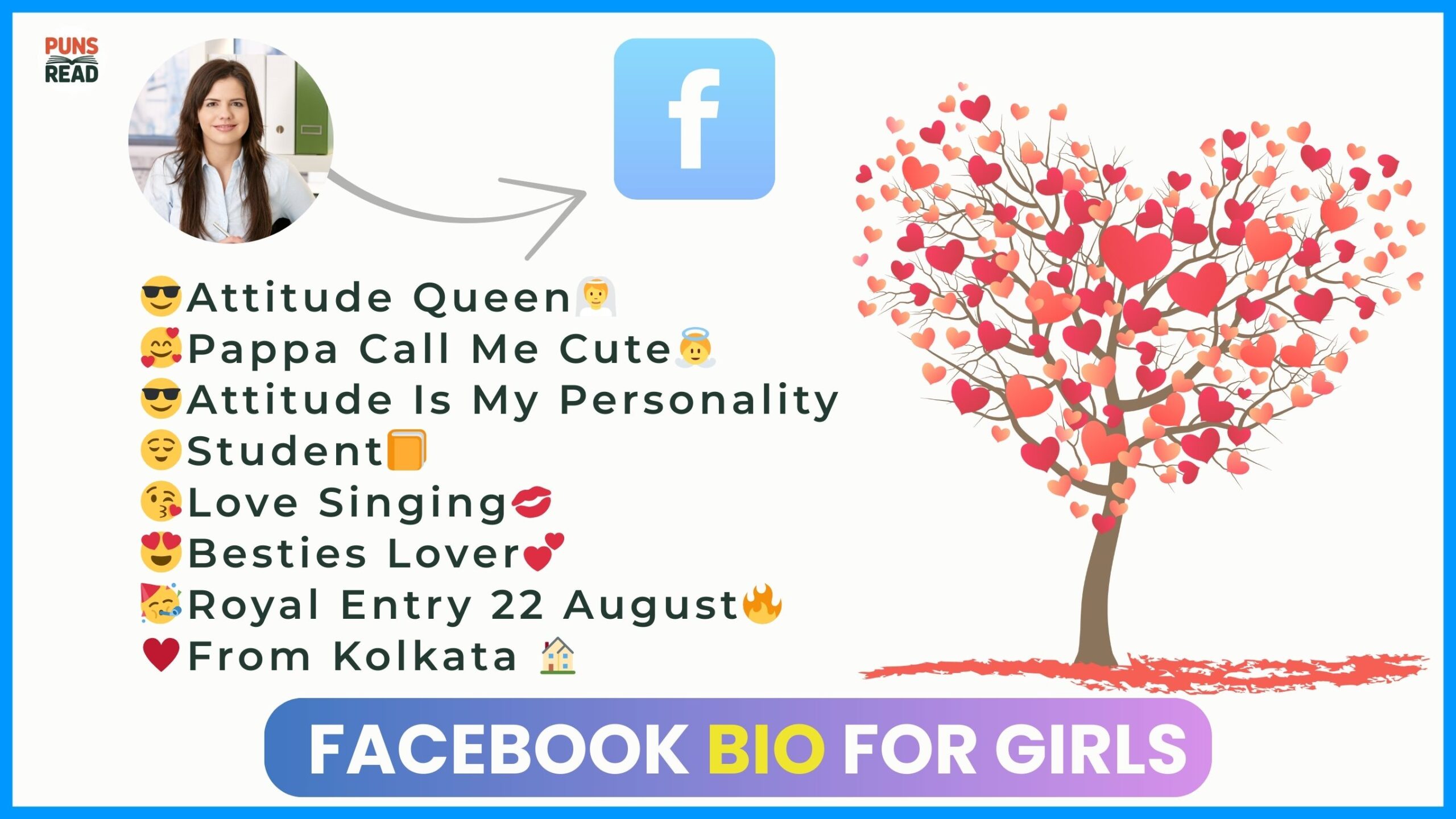 Facebook Bio For Girls